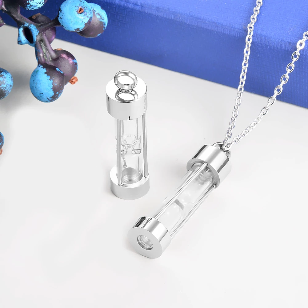 BowLift | Memory Hourglass Glass Necklace