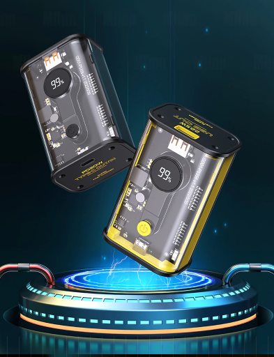 BowLift | Digital Display Transparent Power Bank