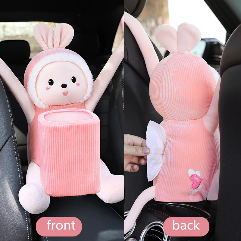 BowLift | Cute Cartoon Animals Car Tissue Box