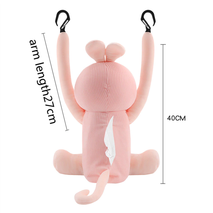 BowLift | Cute Cartoon Animals Car Tissue Box