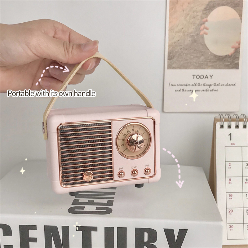Mini Retro Radio Bowliftuetooth Speaker | Bowlift
