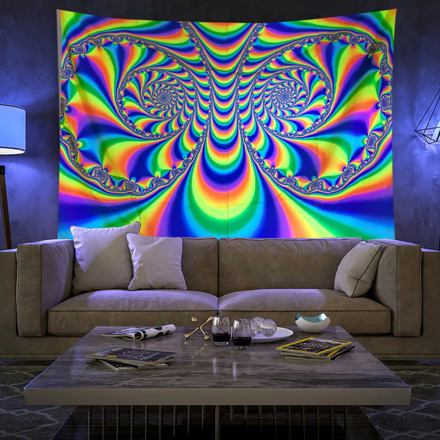 BowLift | Colorful Glowing Luminous Tapestry