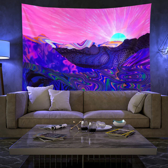 BowLift | Colorful Glowing Luminous Tapestry