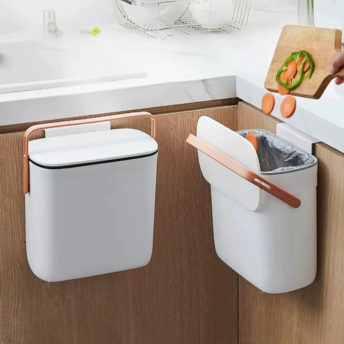 BowLift | Wall-Mounted Modern Large Kitchen Trash Can