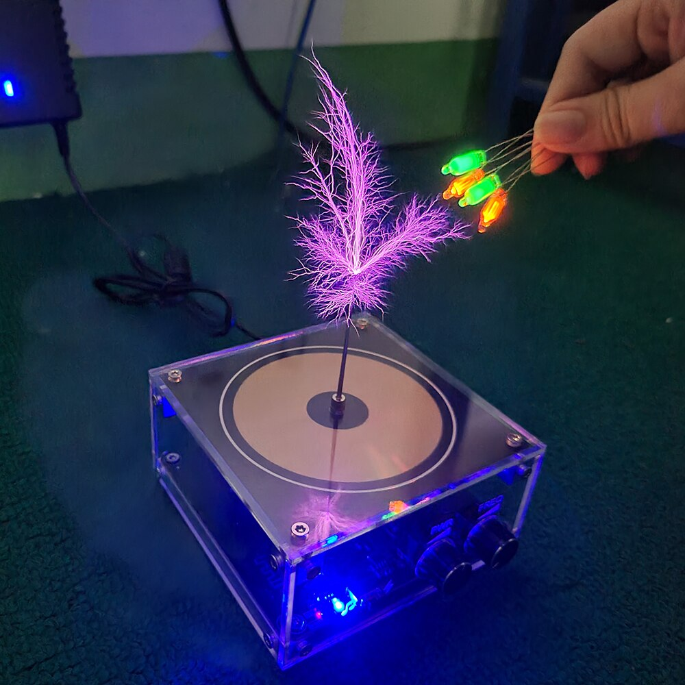 BowLift | Wireless Tesla Coil High-Frequency Lighting Speaker