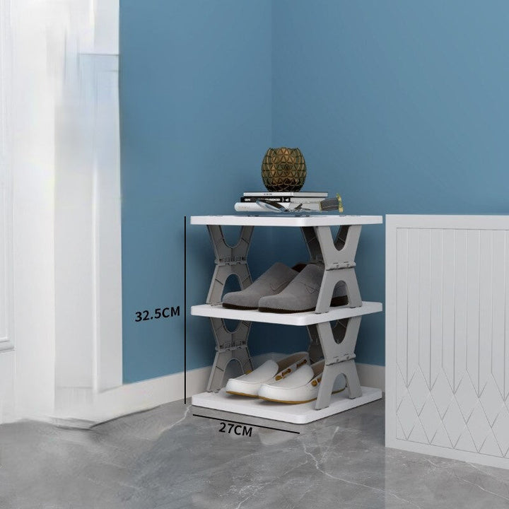 BowLift | Space Saving Foldable Stackable Shoe Storage Rack