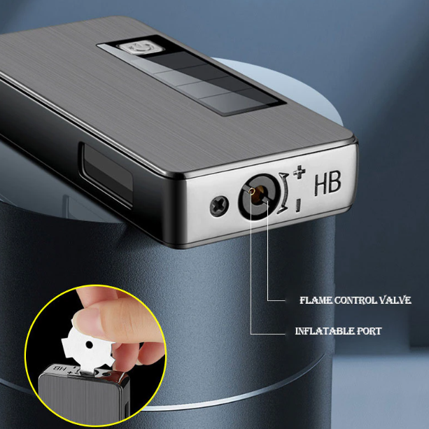 Lucky Dragon Solar Charging Jet Lighter | Bowlift
