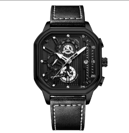 BowLift | Wavefront Timely Square Waterproof Watch