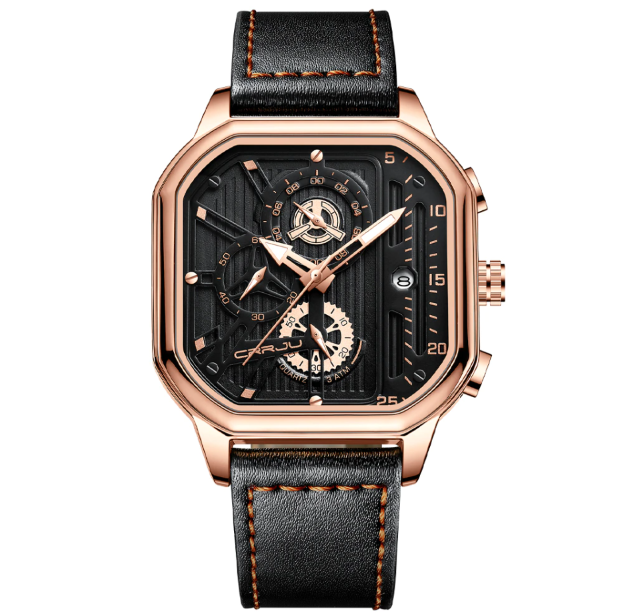 BowLift | Wavefront Timely Square Waterproof Watch