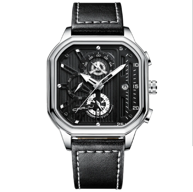 BowLift | Wavefront Timely Square Waterproof Watch