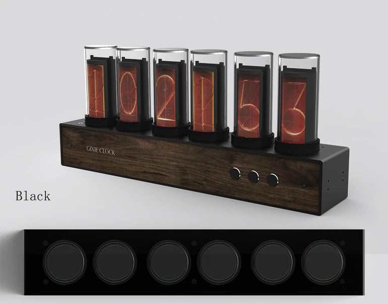 BowLift | Vintage RGB Digital Tube Table Clock