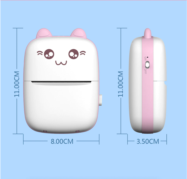 BowLift | Mini Cat Thermal Bluetooth Label Printer