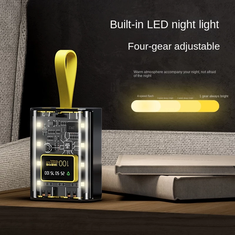 BowLift | Transparent Insight Quick Charge Powerbank