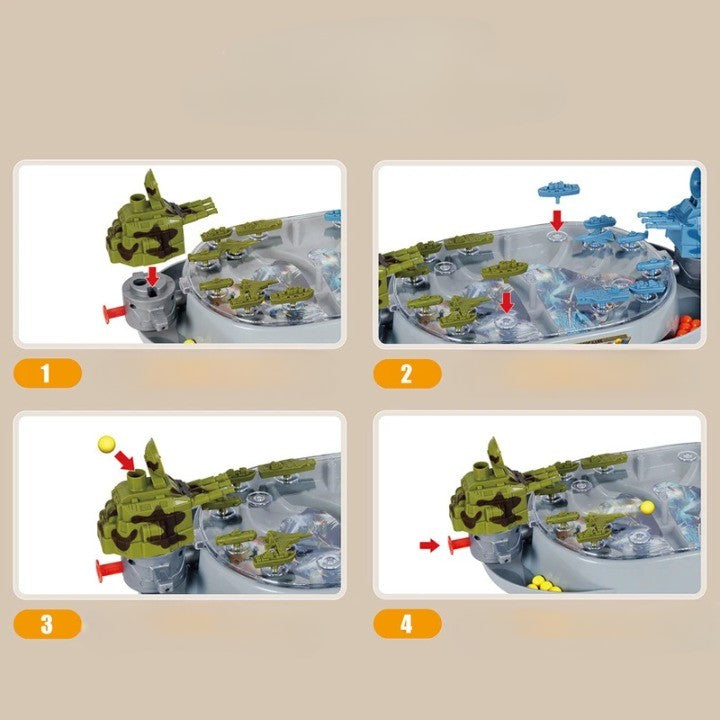 BowLift | Competitive Naval Battle Table Kids Game