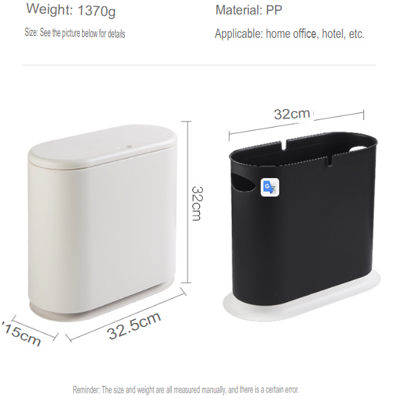 BowLift | Waste Wise Double Compartment Trash Can