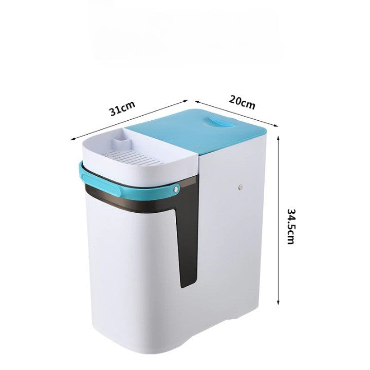 BowLift | 2in1 Dry & Wet Storage Easy Trash Can