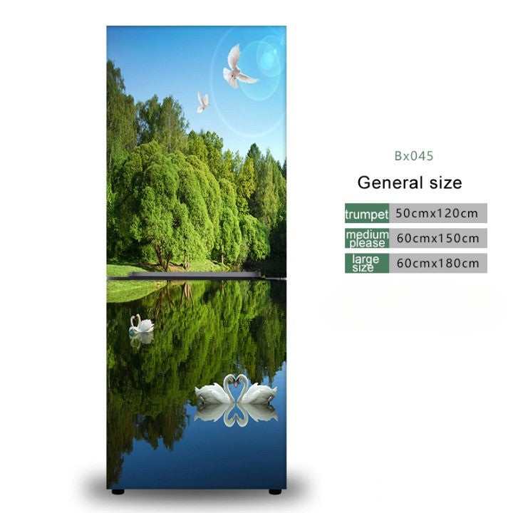 BowLift | Stylish Waterproof Self-Adhesive Refrigerator Sticker