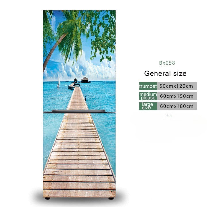 BowLift | Stylish Waterproof Self-Adhesive Refrigerator Sticker