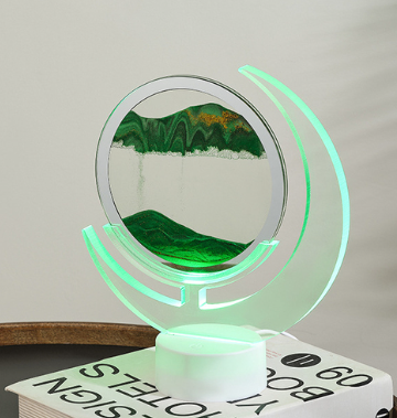 BowLift | Sand Serenity Moon Shape Night Light