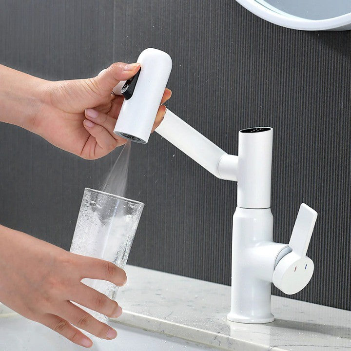 BowLift | Digital Temperature Full Rotation Ultra Spin Basin Faucet