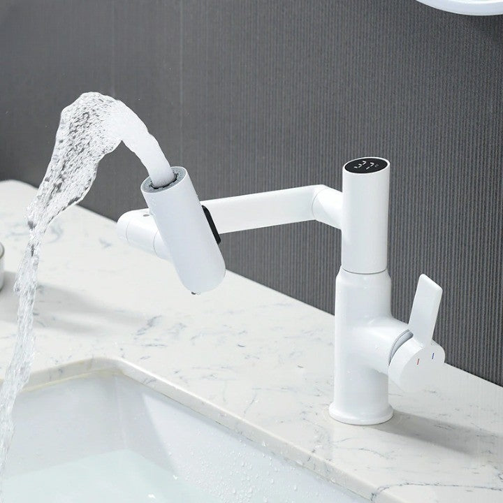 BowLift | Digital Temperature Full Rotation Ultra Spin Basin Faucet