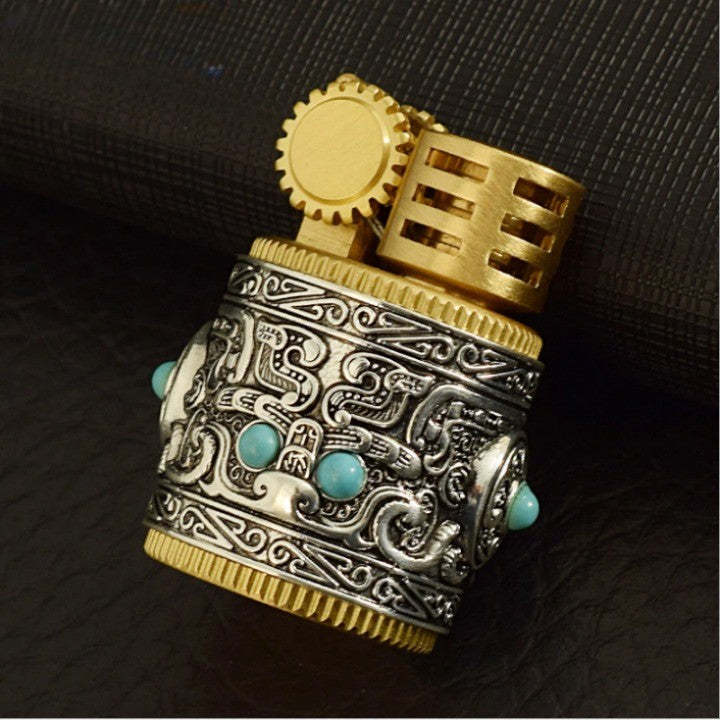 Retro Armor Mini Kerosene Lighter | Bowlift