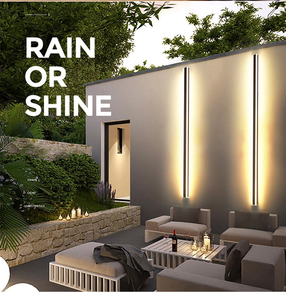 Long Strip LED Elegant Wall Lamp | Bowlift