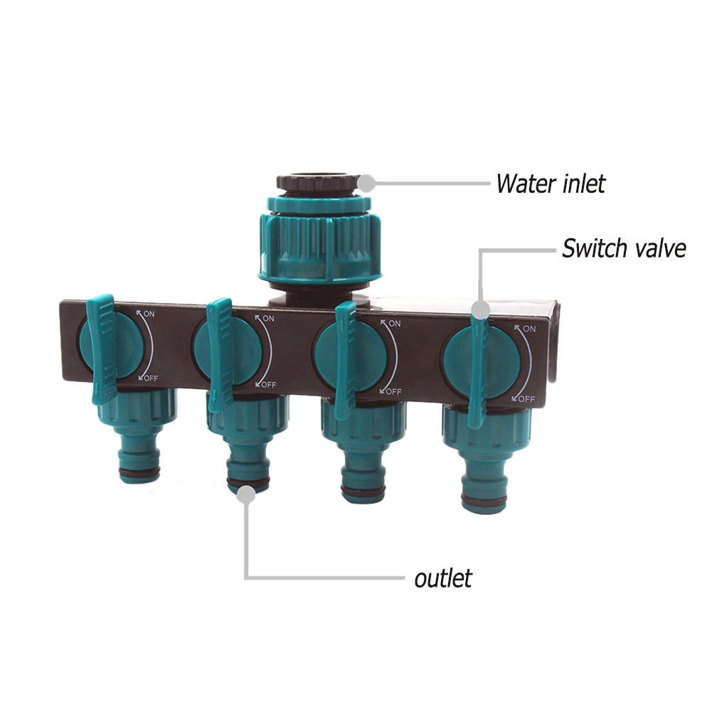 BowLift | 4-Way Garden Tap Water Splitter