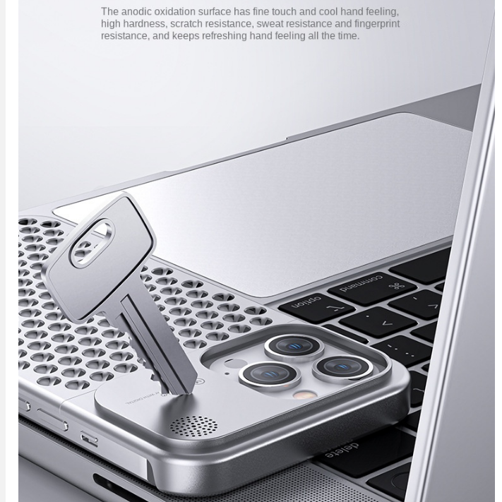 BowLift | Metal Vent Premium Aluminum Alloy iPhone Case
