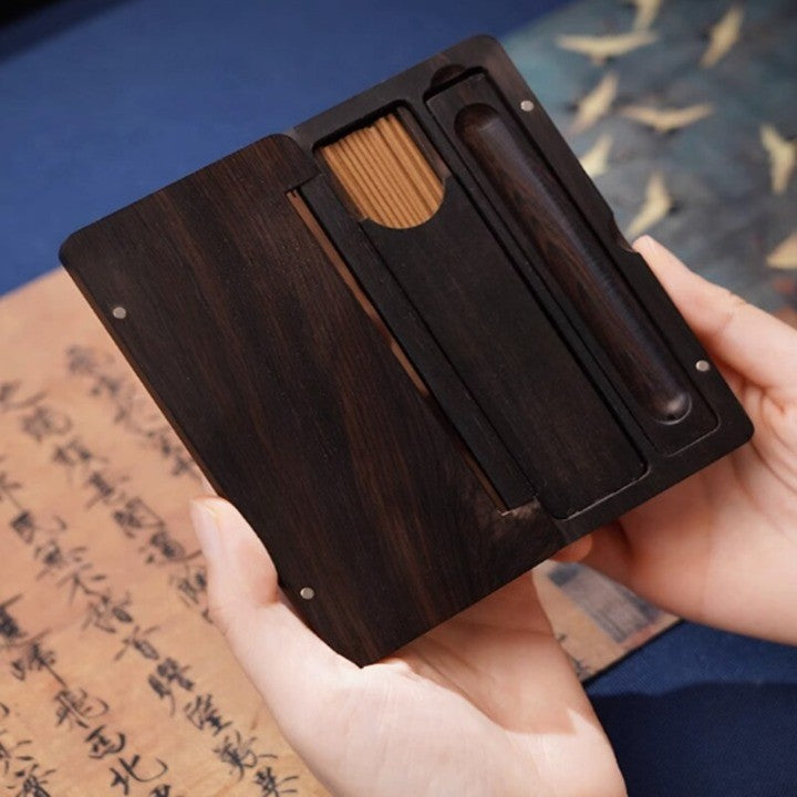 Mystic PortaBowlifte Wood Incense Box | Bowlift