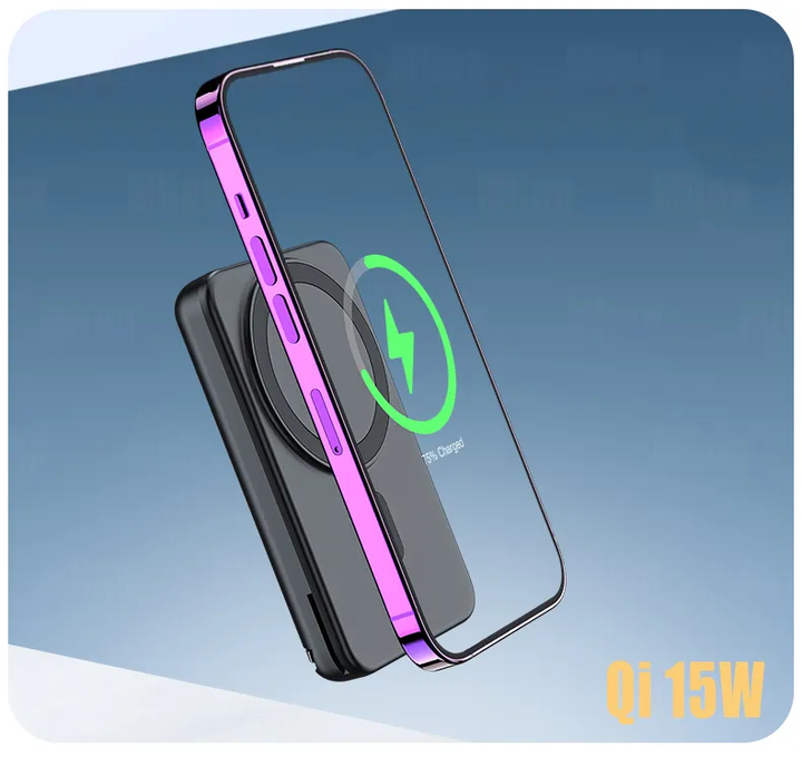 BowLift | 3in1 Magnetic Fast Charging Magsafe Power Bank Station