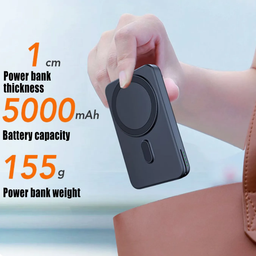 BowLift | 3in1 Magnetic Fast Charging Magsafe Power Bank Station