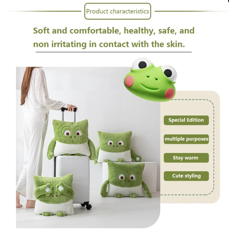 BowLift | Cozy Dreams Mini Monster Quilted Pillow Blanket