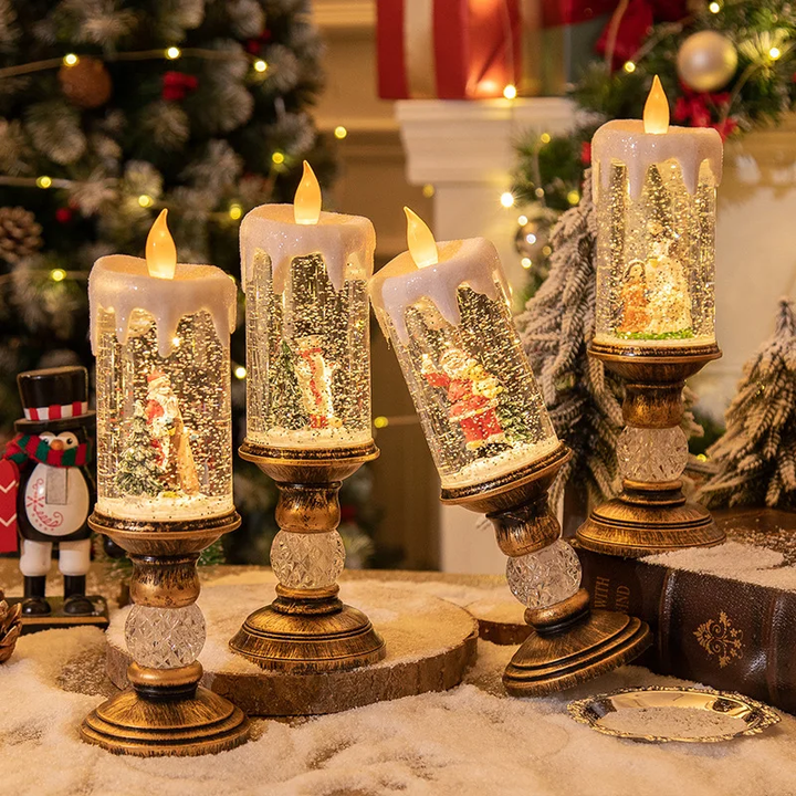 BowLift | Crystal Echo Christmas Water Candle