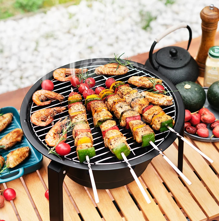 Portable Non-Stick Elite Adventure Camping Grill | Bowlift