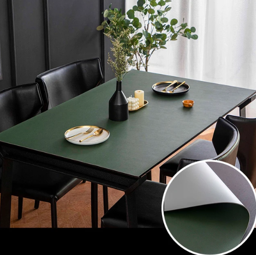 BowLift | Leather Waterproof Chic Double-Sided Table Mat