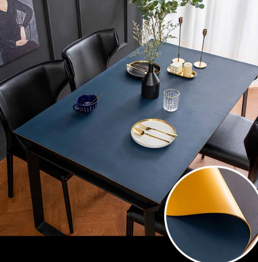 BowLift | Leather Waterproof Chic Double-Sided Table Mat