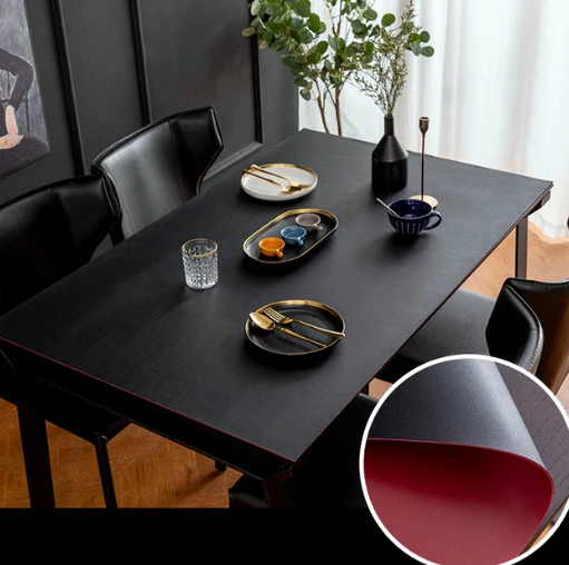 BowLift | Leather Waterproof Chic Double-Sided Table Mat