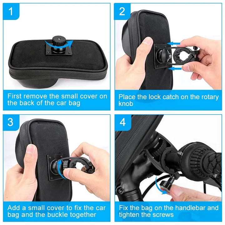 BowLift | Motorcycle Handlebar  Waterproof Universal Phone Holder