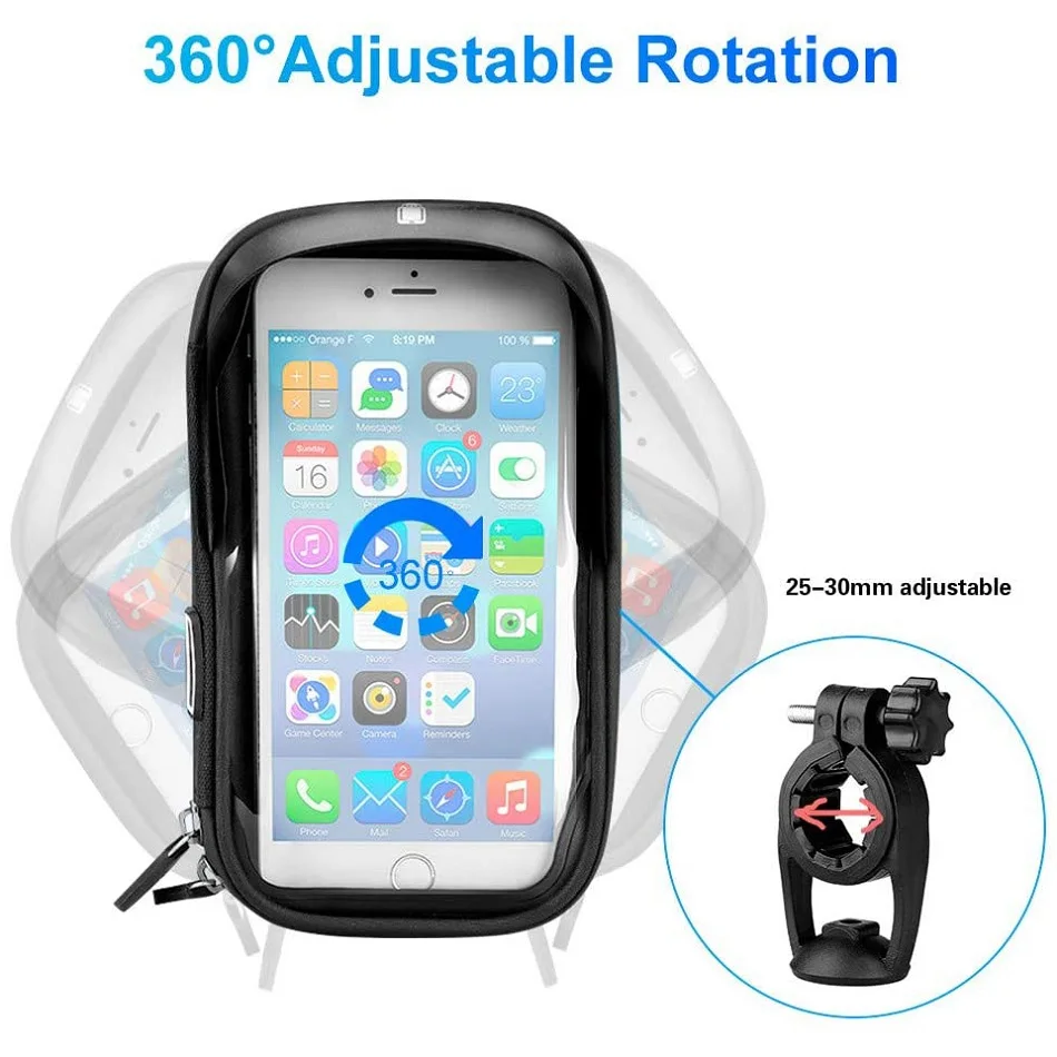 BowLift | Motorcycle Handlebar  Waterproof Universal Phone Holder