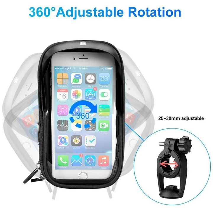 BowLift | Motorcycle Handlebar  Waterproof Universal Phone Holder
