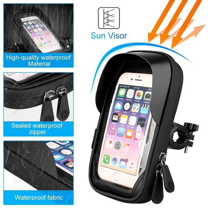 BowLift | Motorcycle Handlebar  Waterproof Universal Phone Holder