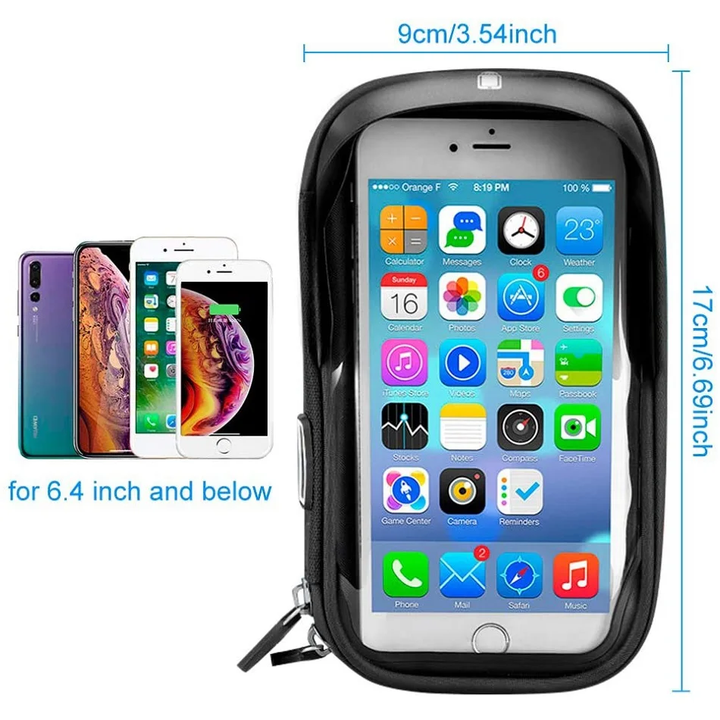 Motorcycle Handlebar  Waterproof Universal Phone Holder | Bowlift