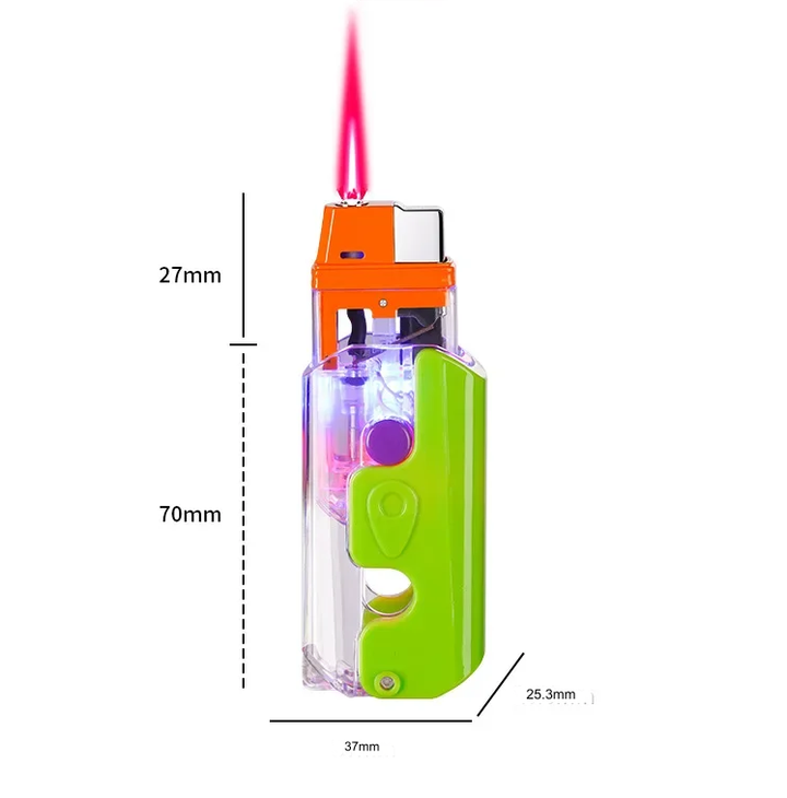 Flameless Fire Starter Retractable Windproof Lighter | Bowlift