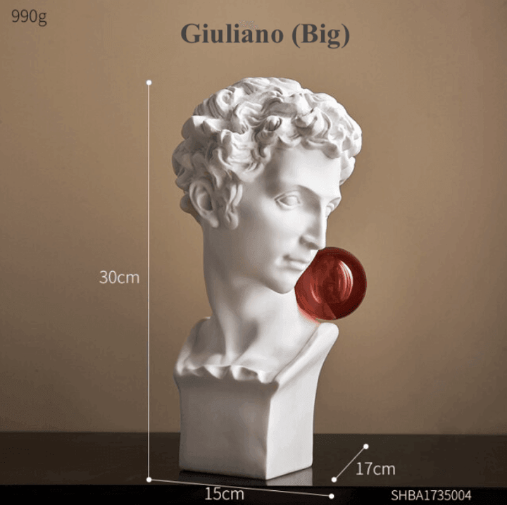 BowLift | Resin Greek abstract sculpture
