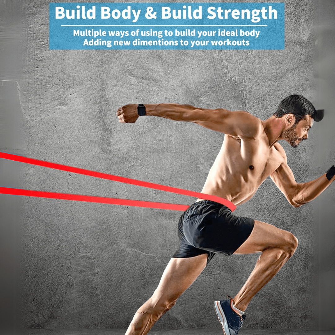 BowLift | Resistforce Pull-Up Assistance Bands – Resistance Set for Strength Training, Dips, and Bodyweight Exercises