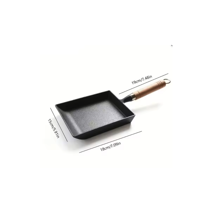 Japanese Cast Iron Egg Pan for Tamagoyaki | Bowlift
