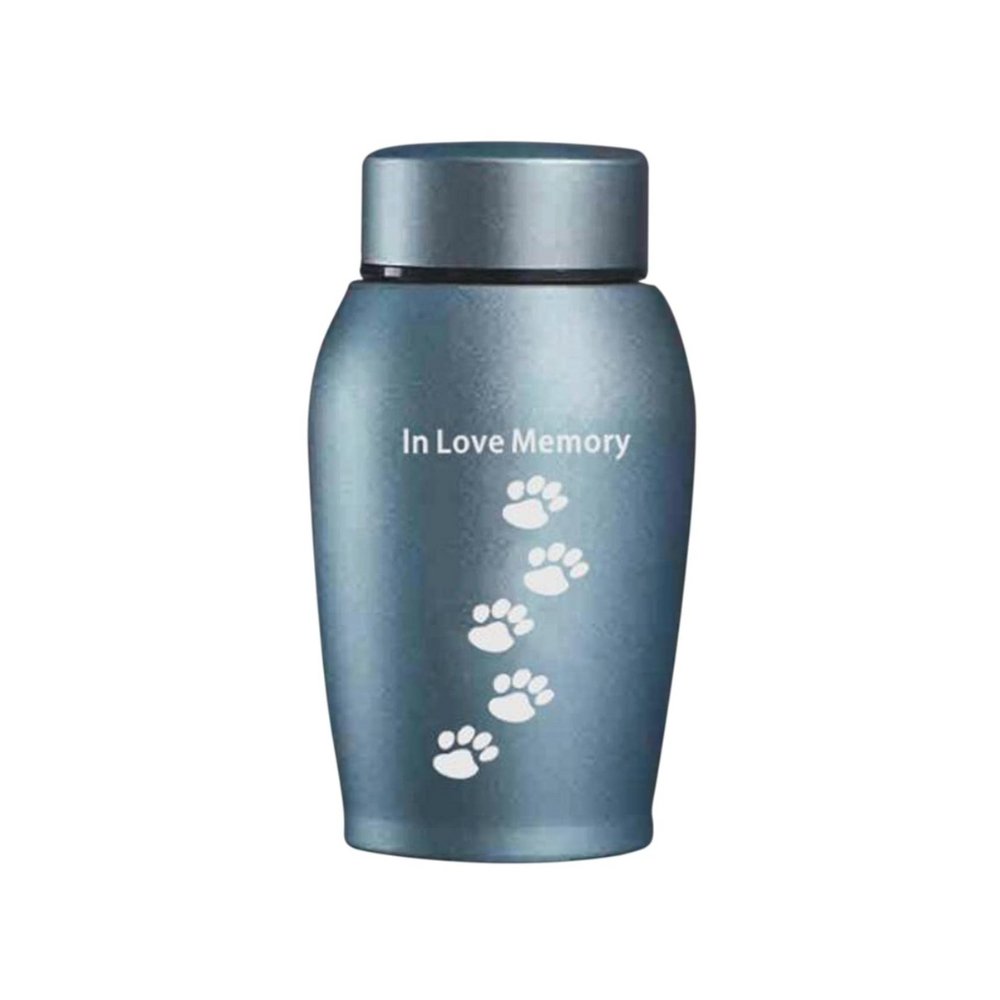 RestPaw • Stainless Steel Pet Memorial Urn - Dog & Cat Urn - BowLift