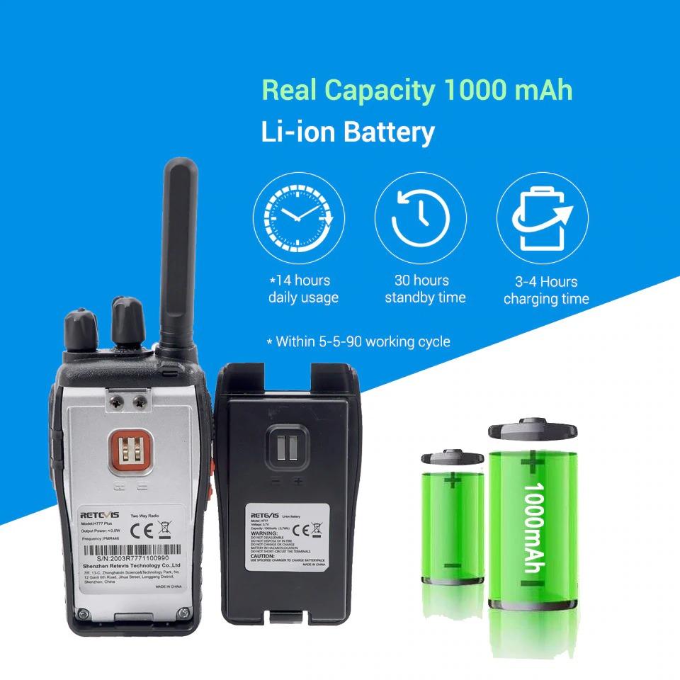 BowLift | Radio Walkie Talkie 2 pcs USB Charging
