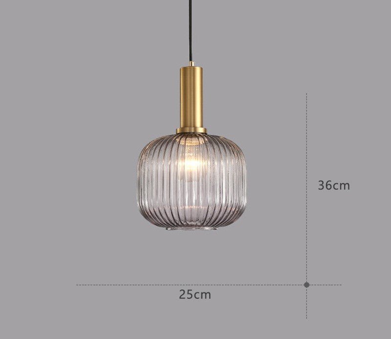 BowLift | Retro Glass Pendant Light - ColorVibe